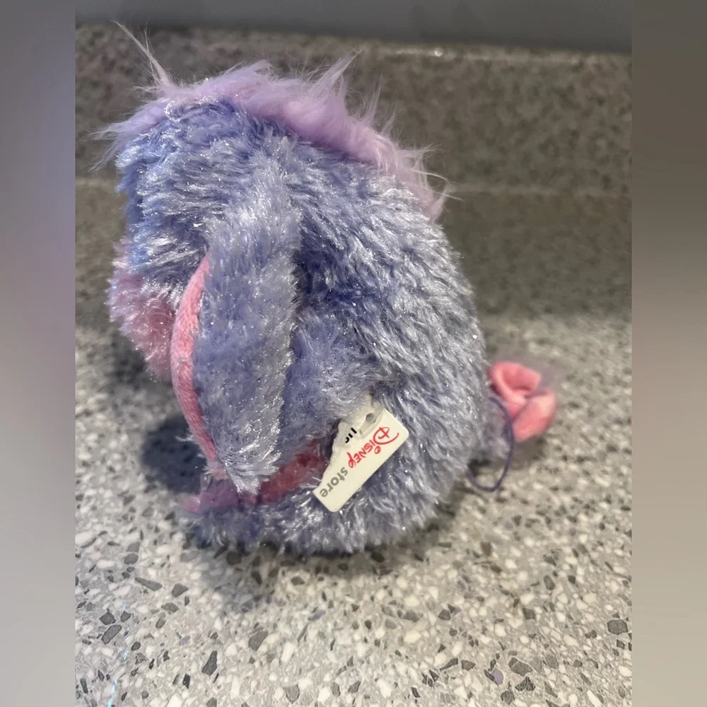 Vintage Disney Store Eeyore Sugar Sweet Pink Purple Sparkle